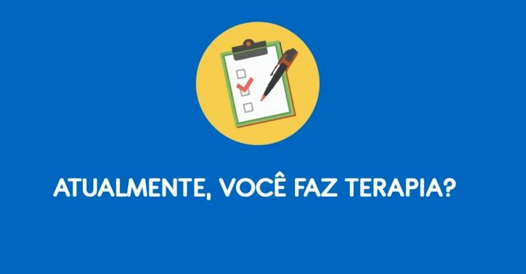 Atualmente, você faz terapia?